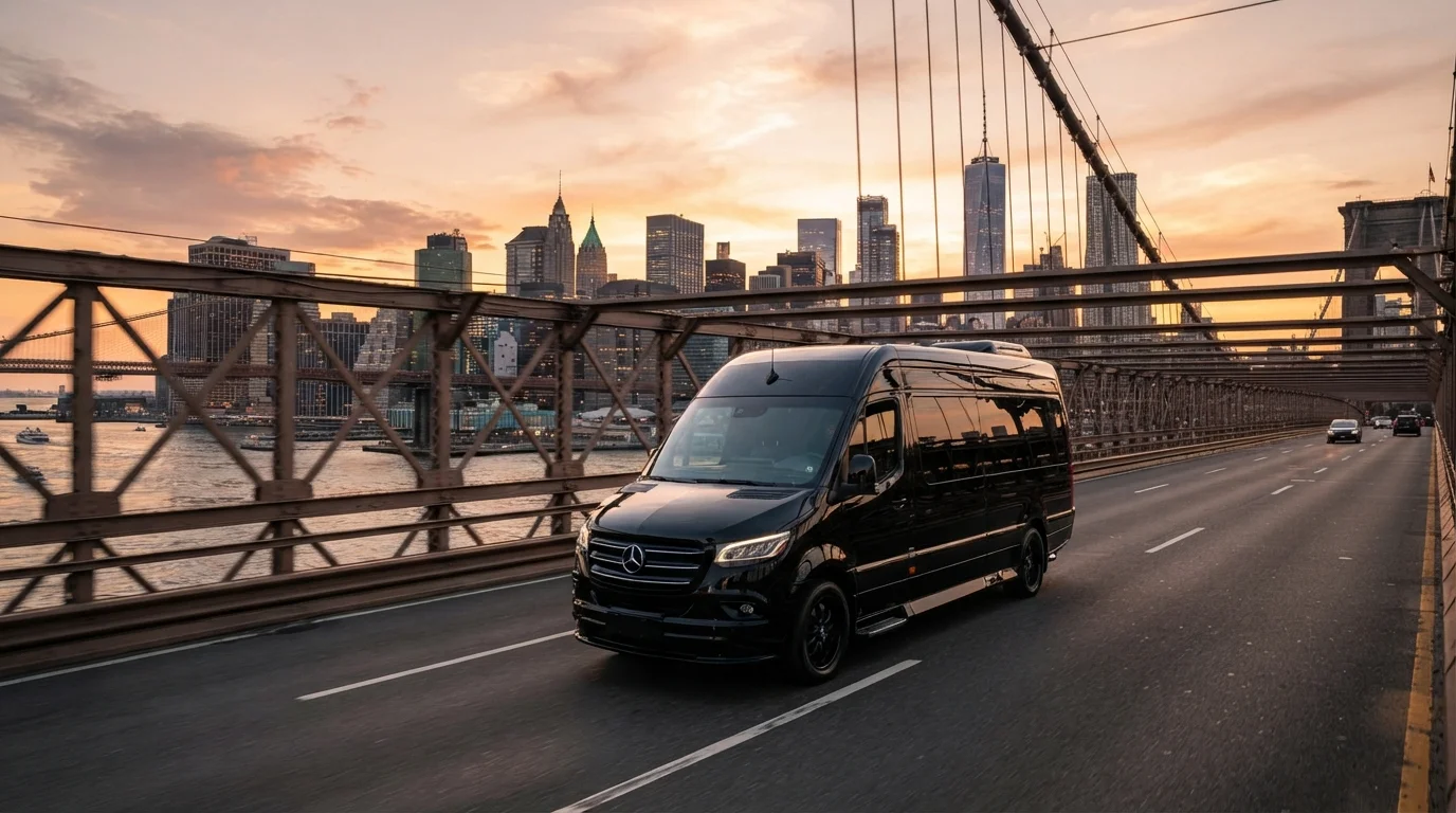 Passenger Sprinter — Mercedes Sprinter · passenger for hire in New York
