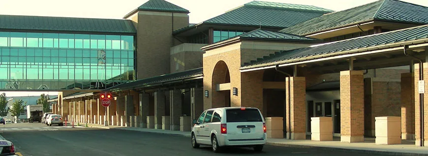 Westchester County Airport terminal for Greenpoint transfers