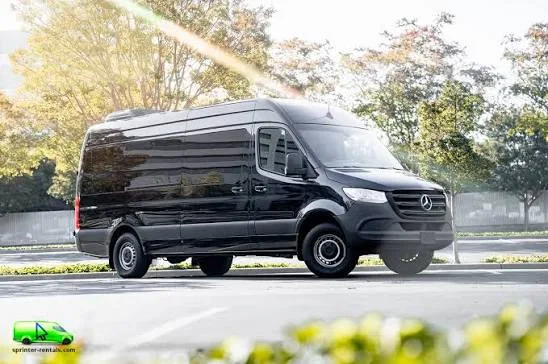 Interior detail of the Executive Sprinter — seating and finish