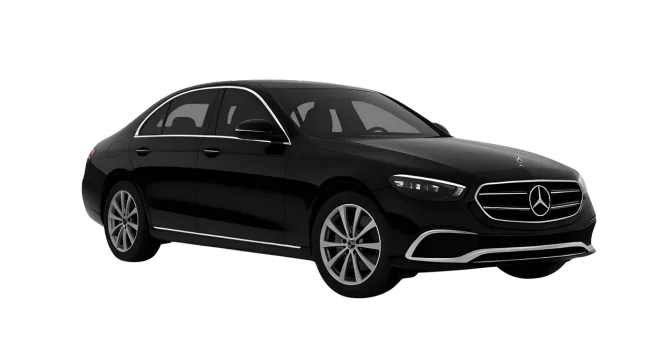 Euro Business Sedan — Mercedes E-Class or similar for hire in NYC