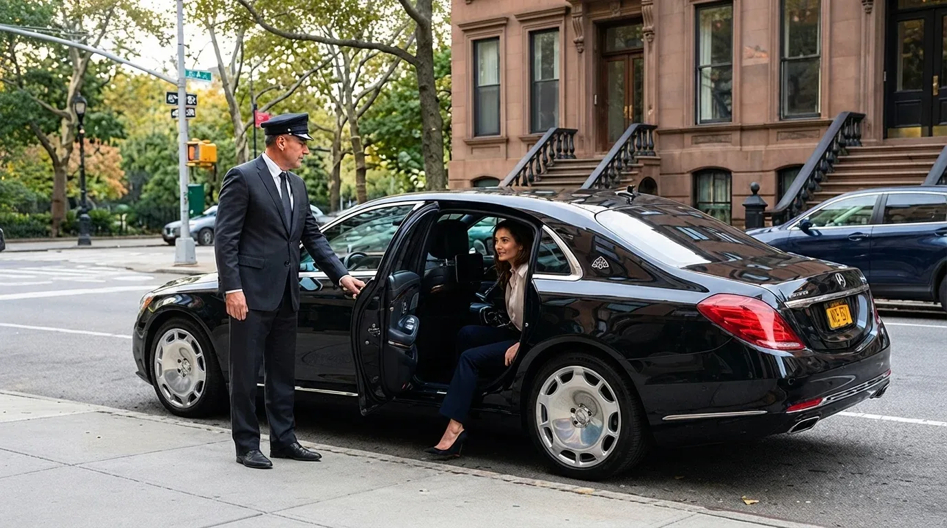 A composed Bespoke chauffeur, ready around the clock
